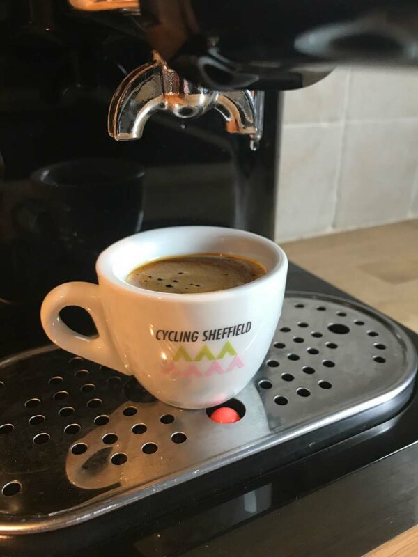 Cycling Sheffield Espresso Cup