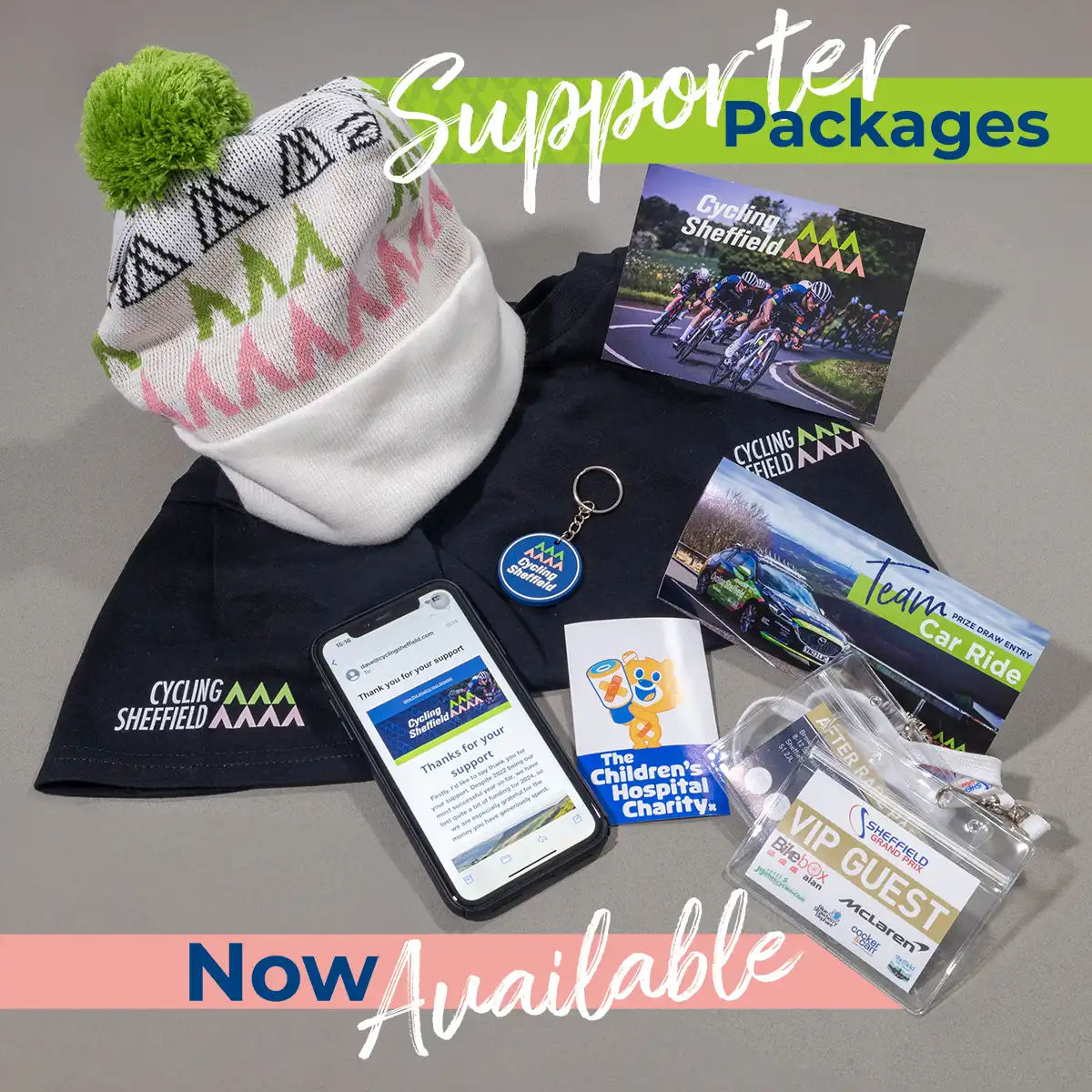 Cycling Sheffield Supporter Packages